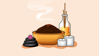 How to Burn Coffee Grounds Like Incense