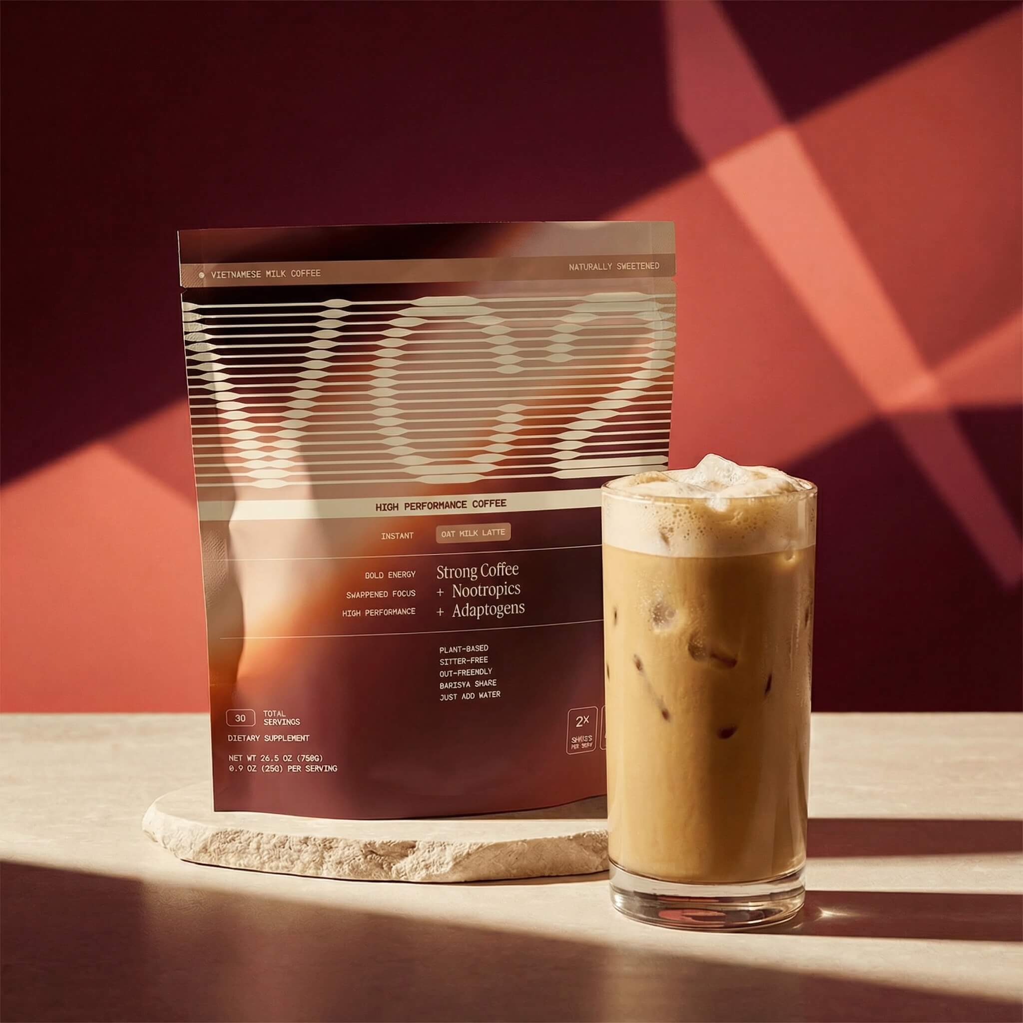 VC2 Pouch (Oat Milk Latte) | Extra Strength | <1g Sugar – CAFELY